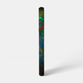 Coque Samsung Galaxy Art abstrait Genesis Blue (Côté gauche)