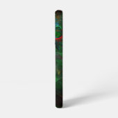 Coque Samsung Galaxy Art abstrait vert Genèse (Côté gauche)