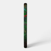 Coque Samsung Galaxy Art abstrait vert Genesis (Côté gauche)