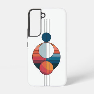 Coque Samsung Galaxy Art Bauhaus en cinq lignes et sphères