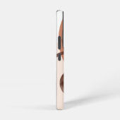 Coque Samsung Galaxy Art Brown Abstrait (Côté droit)