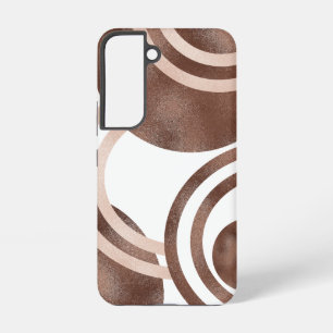 Coque Samsung Galaxy Art Brown Abstrait