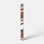 Coque Samsung Galaxy Art Brown Abstrait (Côté gauche)