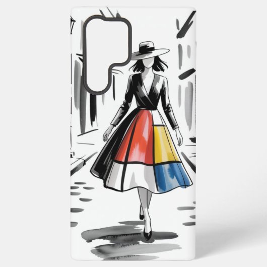 Coque Samsung Galaxy Art Chic de Ville (Verso)