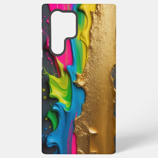Coque Samsung Galaxy Art coloré et vibrant (Verso)