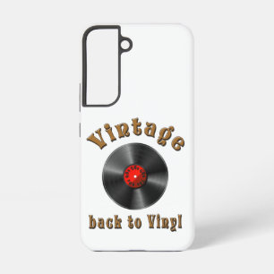 Coque Samsung Galaxy Art de disque vinyle rétro vintage