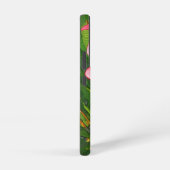 Coque Samsung Galaxy Art de Frangipanier Tropical Rose (Côté droit)