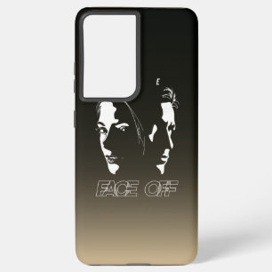 Coque Samsung Galaxy Art de la silhouette de confrontation humaine