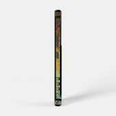 Coque Samsung Galaxy Art Déco En Vert Et Or (Côté droit)