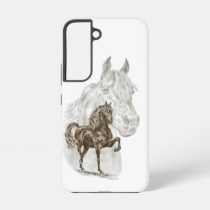 Coque Samsung Galaxy Art du cheval Morgan