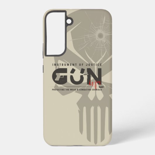 Coque Samsung Galaxy Art du monogramme de pistolet | (Verso)