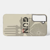 Coque Samsung Galaxy Art du monogramme de pistolet | (Verso Horizontal)