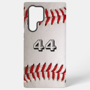 Coque Samsung Galaxy Art personnalisé de numéro de baseball – Photo de