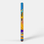 Coque Samsung Galaxy Artwork moderne de Sunset Beach Abstrait (Côté droit)