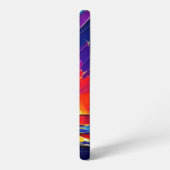 Coque Samsung Galaxy Artwork moderne de Sunset Beach Abstrait (Côté gauche)