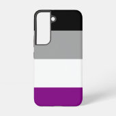 Coque Samsung Galaxy Asexual Pride (Verso)