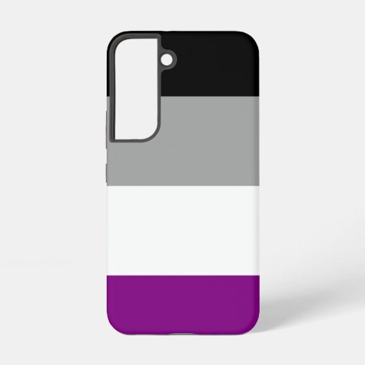 Coque Samsung Galaxy Asexual Pride (Verso)