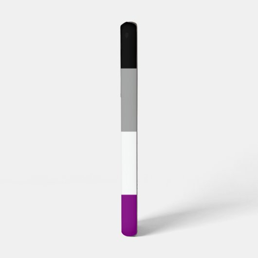 Coque Samsung Galaxy Asexual Pride (Côté gauche)