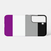 Coque Samsung Galaxy Asexual Pride (Verso Horizontal)