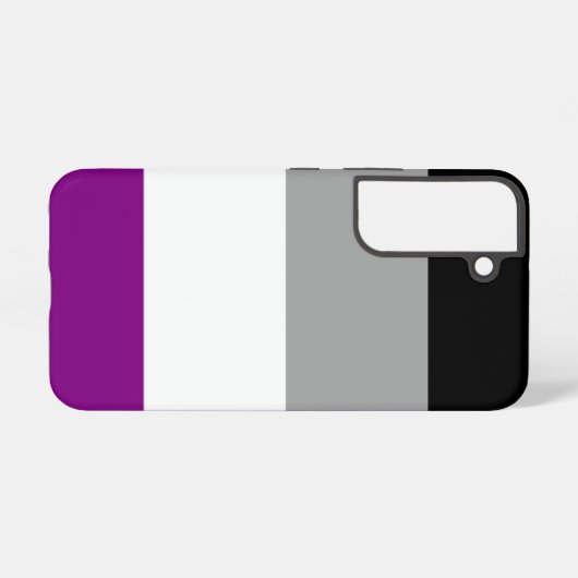 Coque Samsung Galaxy Asexual Pride (Verso Horizontal)