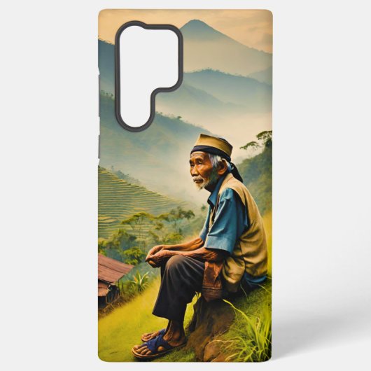 Coque Samsung Galaxy Assis en Sérénité (Verso)