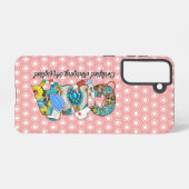 Coque Samsung Galaxy Assistant en soins infirmiers certifié de l'AIIC (Verso Horizontal)