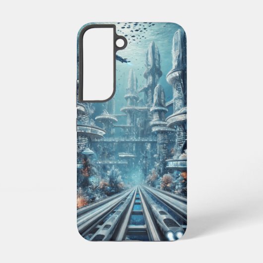 Coque Samsung Galaxy Atlantis lumineux de l'avenir (Verso)