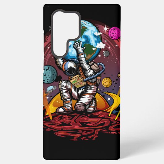 Coque Samsung Galaxy Atlas Space Man (Verso)