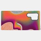 Coque Samsung Galaxy Aura fluide de labyrinthe à dégradé granuleux psyc (Verso Horizontal)
