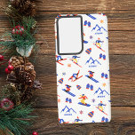 Coque Samsung Galaxy Auron Mercantour France Ski Snowboard Motif<br><div class="desc">Un drôle de motif de ski hivernal pour la station de ski Auron à Mercantour,  France. Idée cadeau idéale pour les amateurs de sports d'hiver : ski,  snowboard,  freestyle,  ski de fond,  saut à ski.</div>