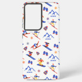 Coque Samsung Galaxy Auron Mercantour France Ski Snowboard Motif (Verso)