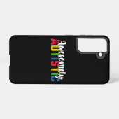 Coque Samsung Galaxy Autisme autistique Awesomely Famille de filles Biy (Verso Horizontal)