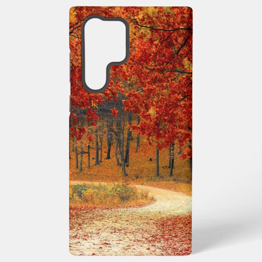 Coque Samsung Galaxy automne dans la forêt (Verso)