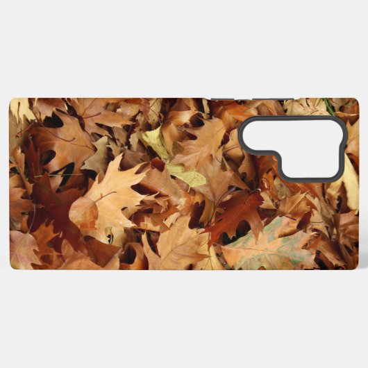 Coque Samsung Galaxy automne, feuille sec (Verso Horizontal)