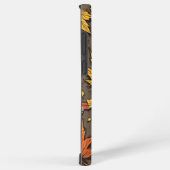 Coque Samsung Galaxy automne feuilles dossier de téléphone cellulaire (Côté droit)