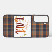 Coque Samsung Galaxy Automne/Feuilles/Plaid (Verso Horizontal)
