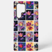Coque Samsung Galaxy Autumn Leaves Rustic Patchwork (Verso)