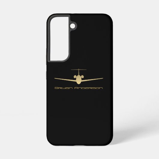 Coque Samsung Galaxy Avion Gold Jet (Verso)
