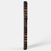 Coque Samsung Galaxy Aztec Rusts Turquoise Noir Motifs mélangés Motif (Côté droit)