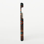 Coque Samsung Galaxy Aztec Rusts Turquoise Noir Motifs mélangés Motif (Côté gauche)