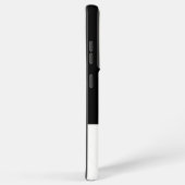 Coque Samsung Galaxy B&W Purple Hearts Beating (Côté droit)