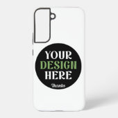 Coque Samsung Galaxy baiser personnalisé, unique, élégant et minimalist (Verso)