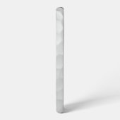 Coque Samsung Galaxy Balle de golf blanche texturée avec nom et numéro (Côté gauche)