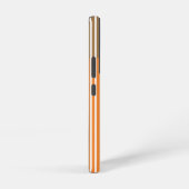 Coque Samsung Galaxy Bandes orange Brown (Côté droit)