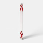 Coque Samsung Galaxy Baseball avec texte personnalisable (Côté gauche)