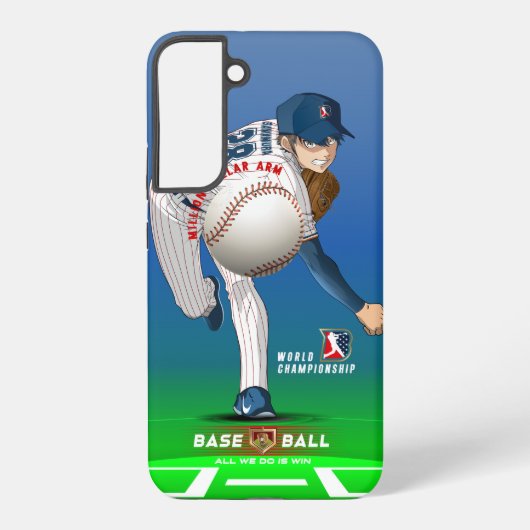 Coque Samsung Galaxy Baseball Hero avec Million Dollar Arm | (Verso)
