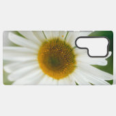 Coque Samsung Galaxy Basière oculaire blanche - Leucanthemum vulgare (Verso Horizontal)