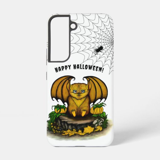 Coque Samsung Galaxy Bat d'Halloween mignonne (Verso)