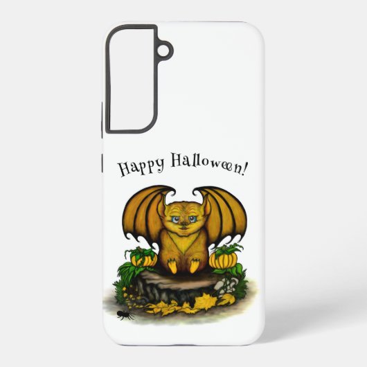 Coque Samsung Galaxy Bat d'Halloween mignonne (Verso)