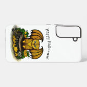 Coque Samsung Galaxy Bat d'Halloween mignonne (Verso Horizontal)